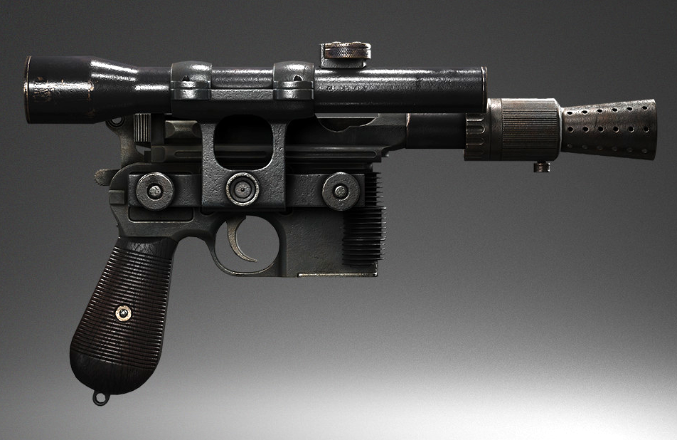 BlasTech DL-44 LE heavy blaster pistol