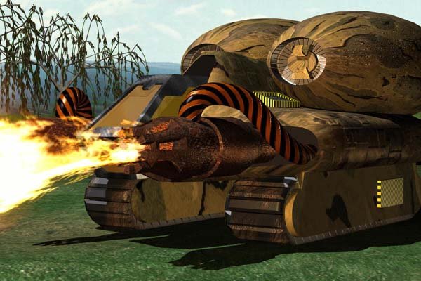 GalacTech - Authority Firebrand Flame Tank
