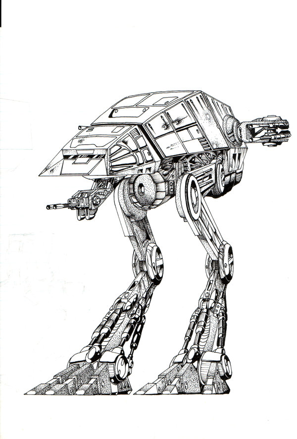 Imperial All Terrain Super Scout Transport (AT-SST)