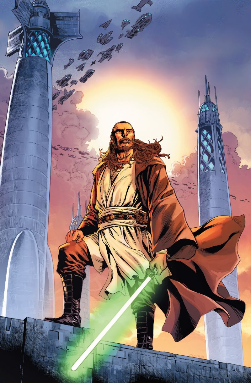 Qui-Gon Jinn (Human Jedi Master)