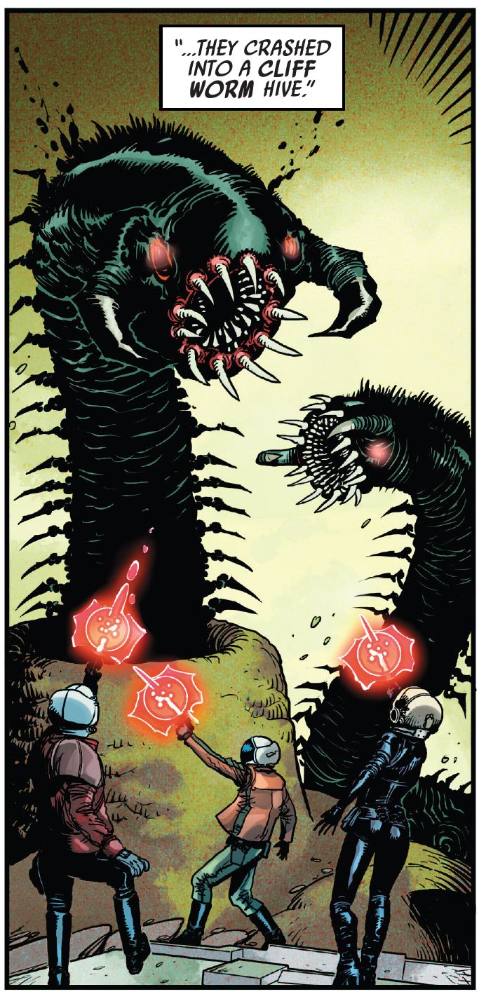 Cliff Worm (Large Carnivorous Worm)