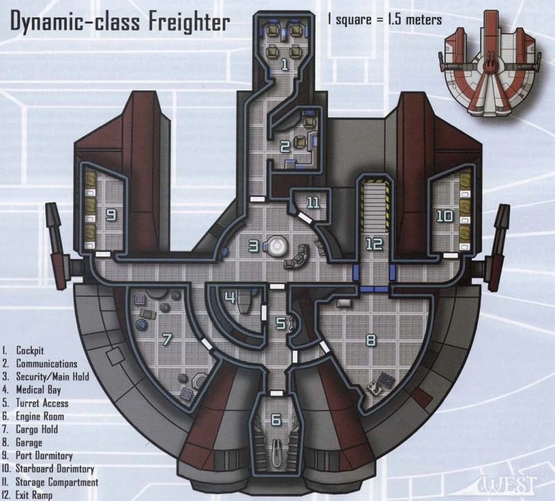 Core Galaxy Systems Dynamic-class Freighter