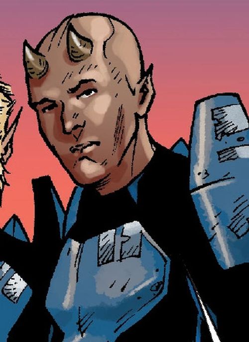 Haarm Sornell (Devaronian Mandalorian Communications Officer)