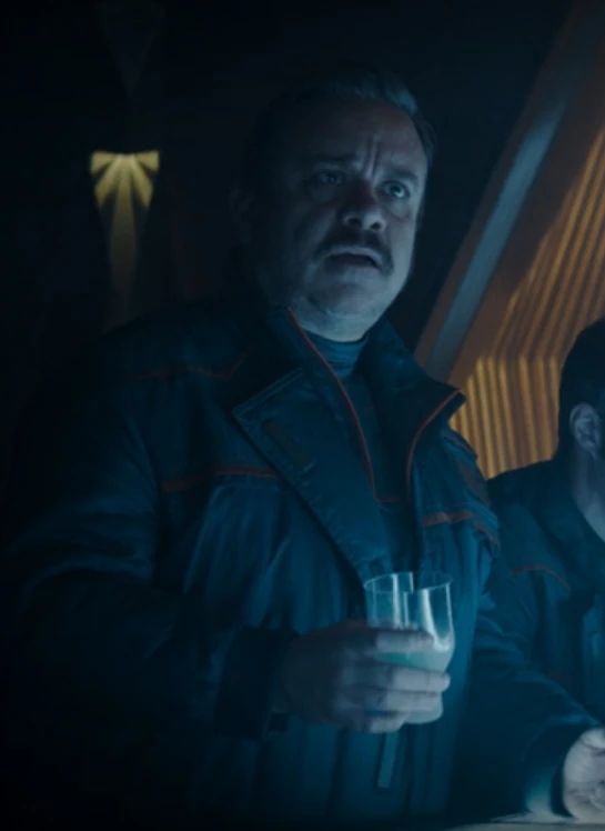 Kravas Drezzer (Human Pre-Mor Security Officer)