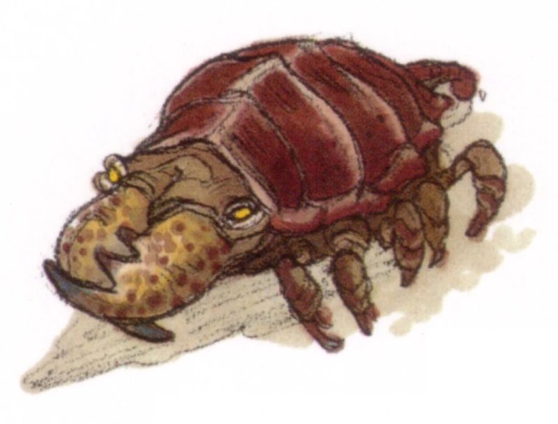 Kreetle (Parasitic Burrowing Insect)