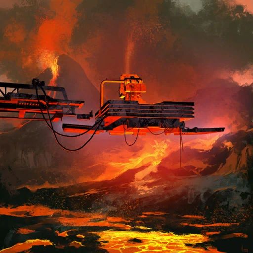 Lava Skiff