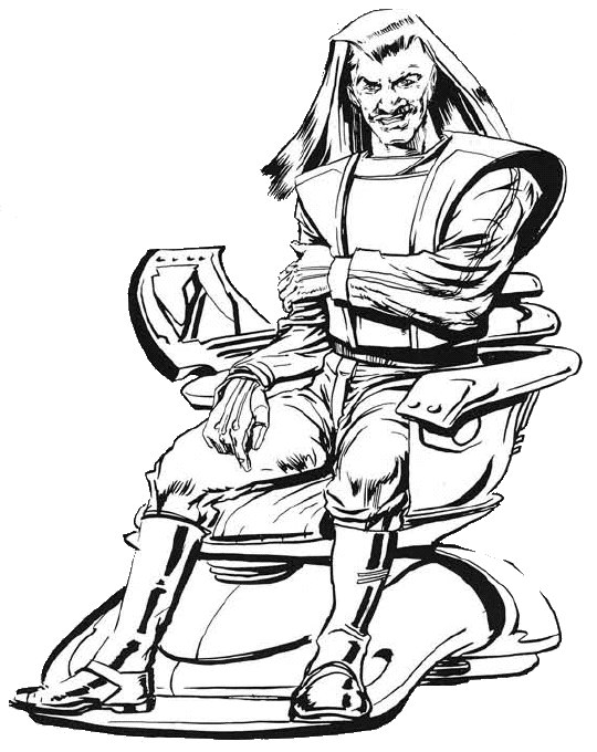 Mako Spince (Human Traffic Controller / Ex-Smuggler)