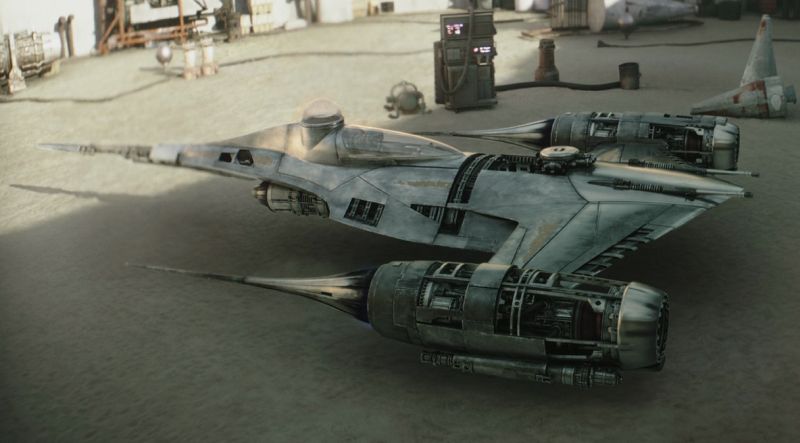 Din Djarins N-1 Starfighter