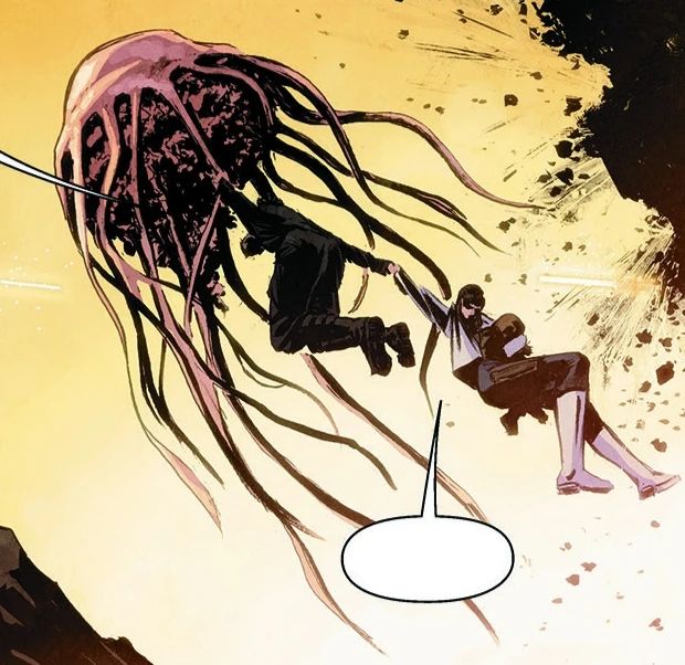 Floating Jellyfish-like Creature