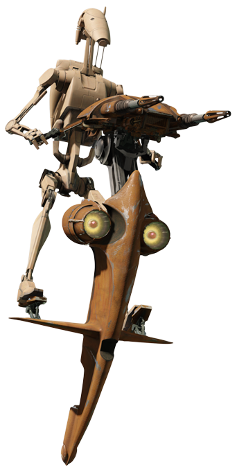 Baktoid Armor Workshop Single Trooper Aerial Platform (STAP)