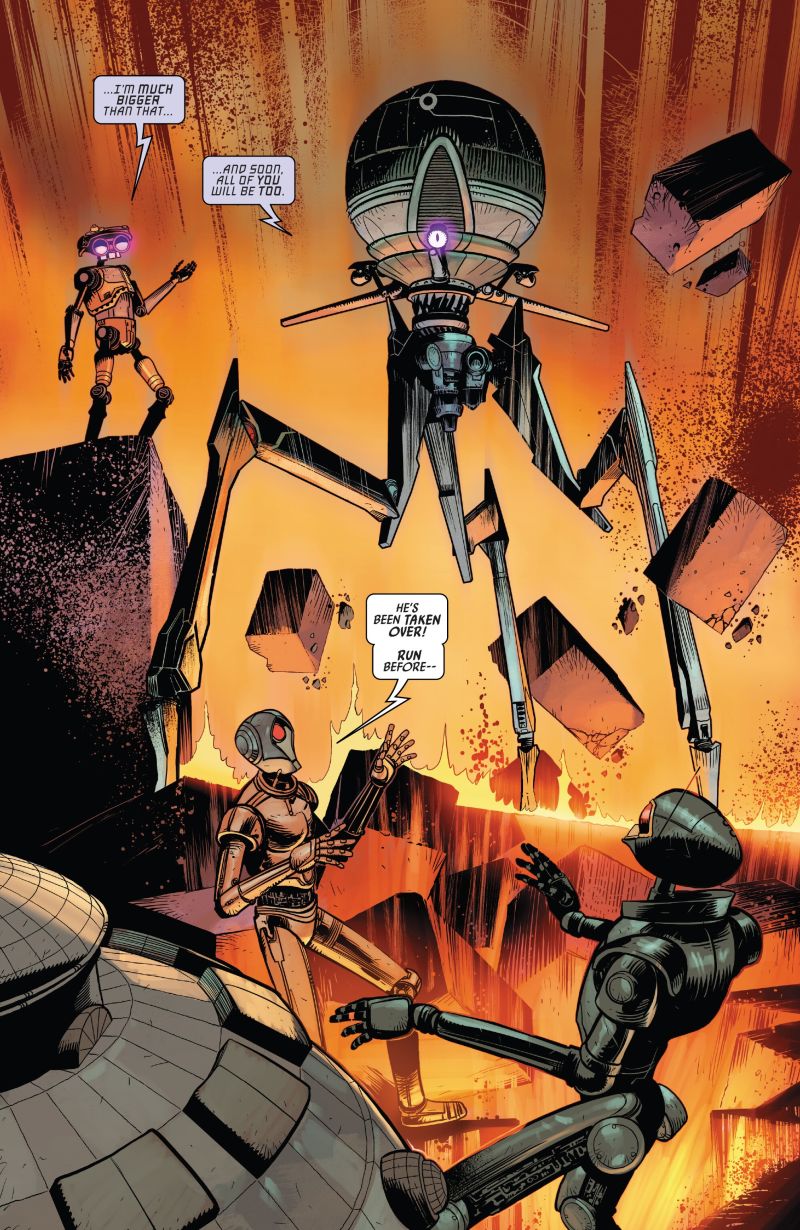 Scourge Controlled Techno Union Octuptarra Tri-Droid