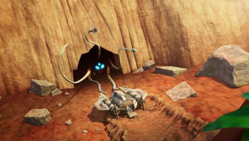 Galjaero Tentacle Beast (Predatory Land Squid)