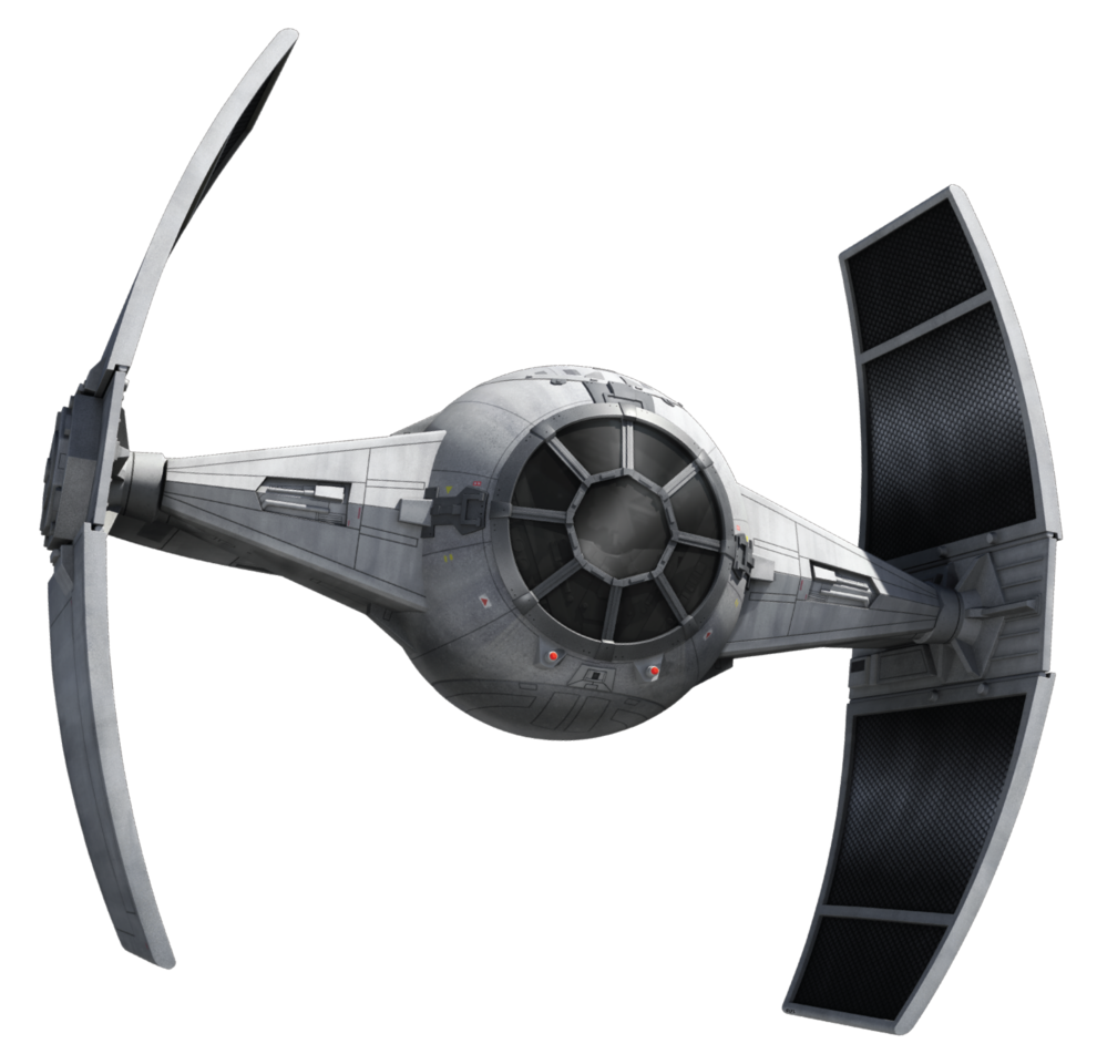 Sienar Fleet Systems TIE Advanced v1 Experimental twin ion engine space superiority fighter