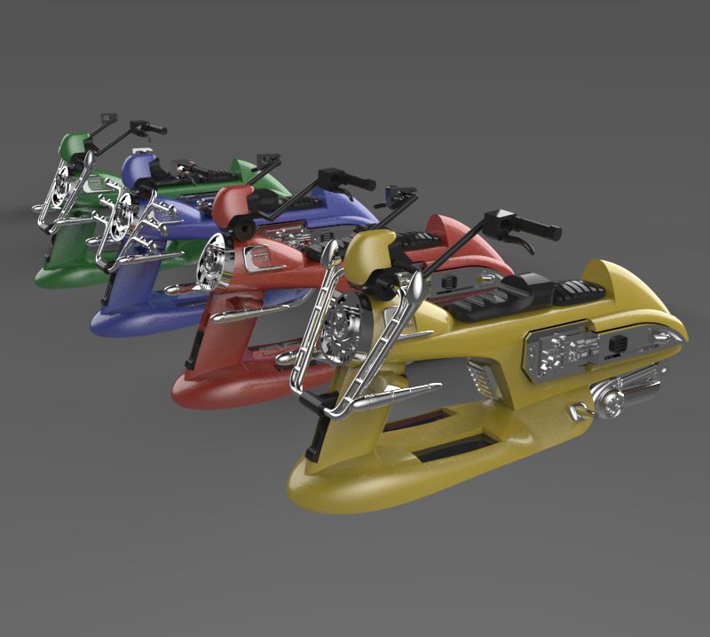 Mod Custom Speeder Bike