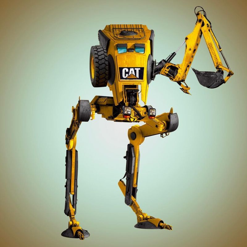 Caterpillar All Terrain Contruction Excavator (AT-CE)