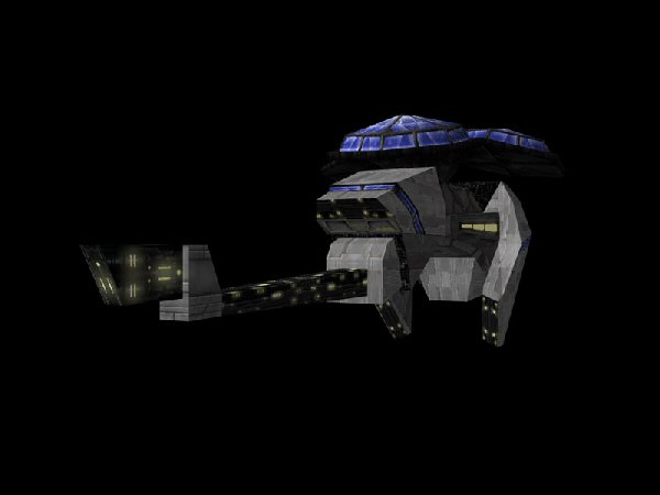 Galactic Terran Alliance Charybdis Class Advanced Warning And Control System Ship