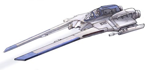 Splinter Point Defense Fighter