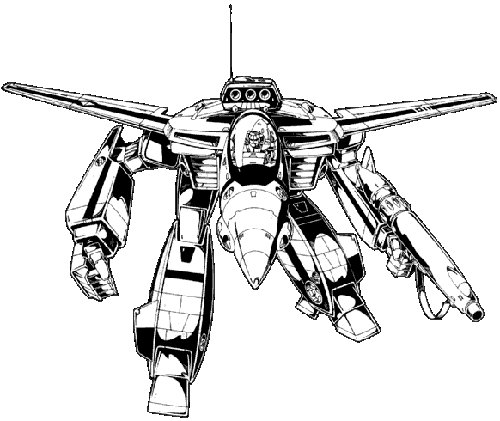 Robotech Defense Forces Veritech Fighter