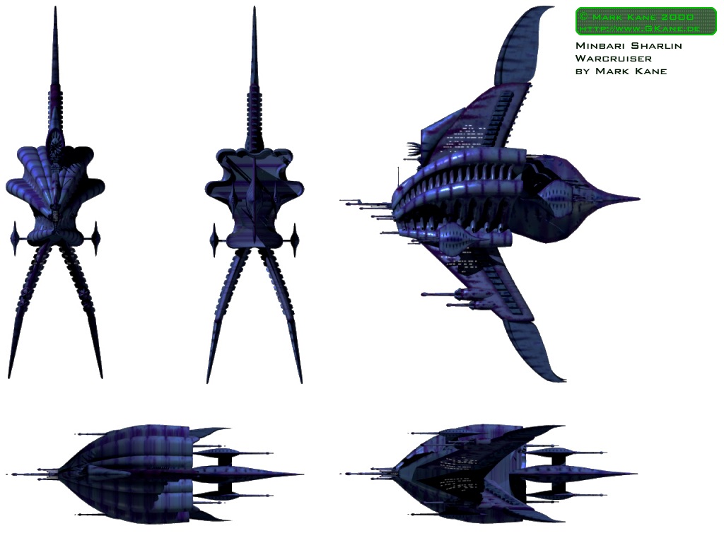 Minbari Federation War Cruiser